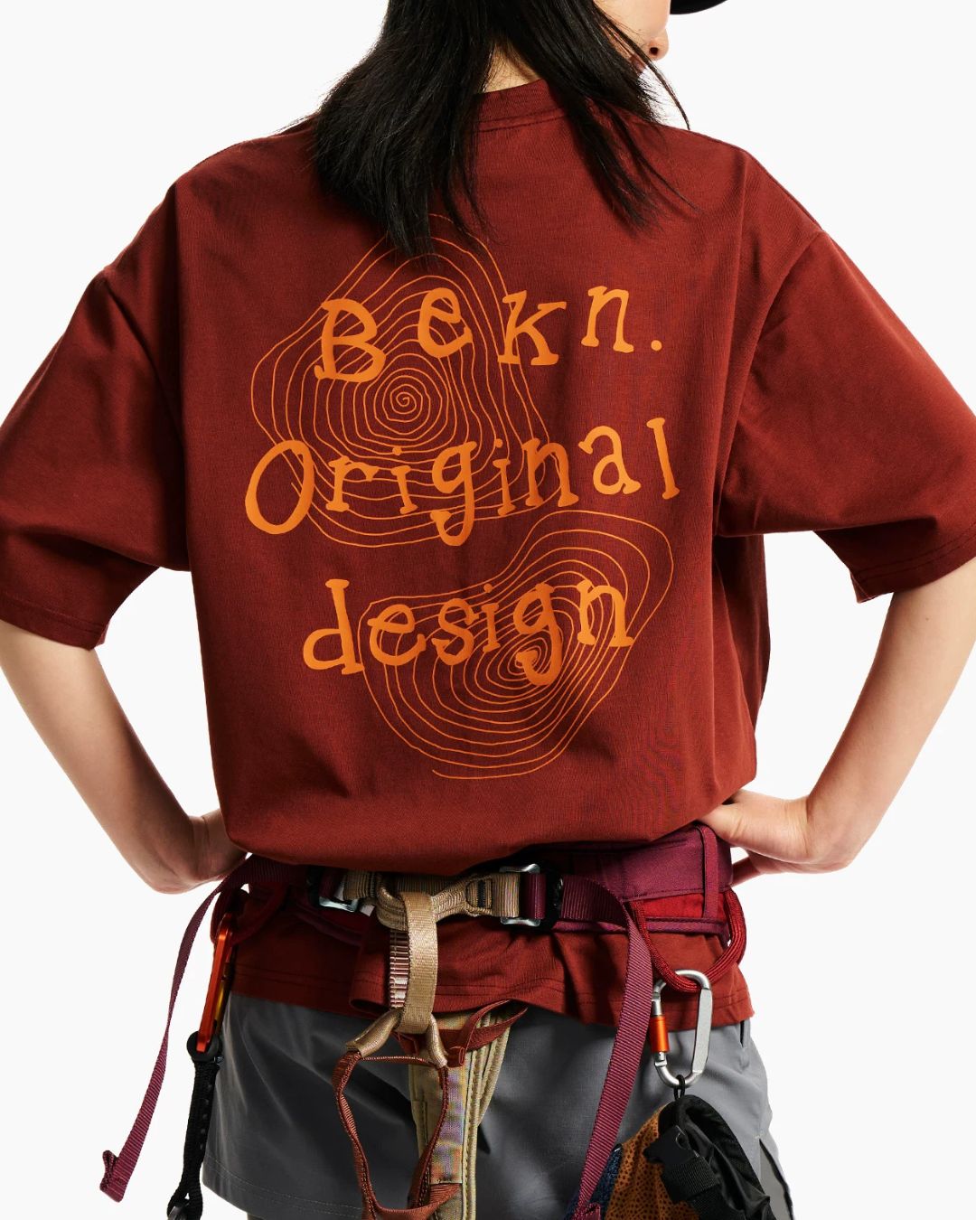 Topography Graphic T-Shirt　ST215