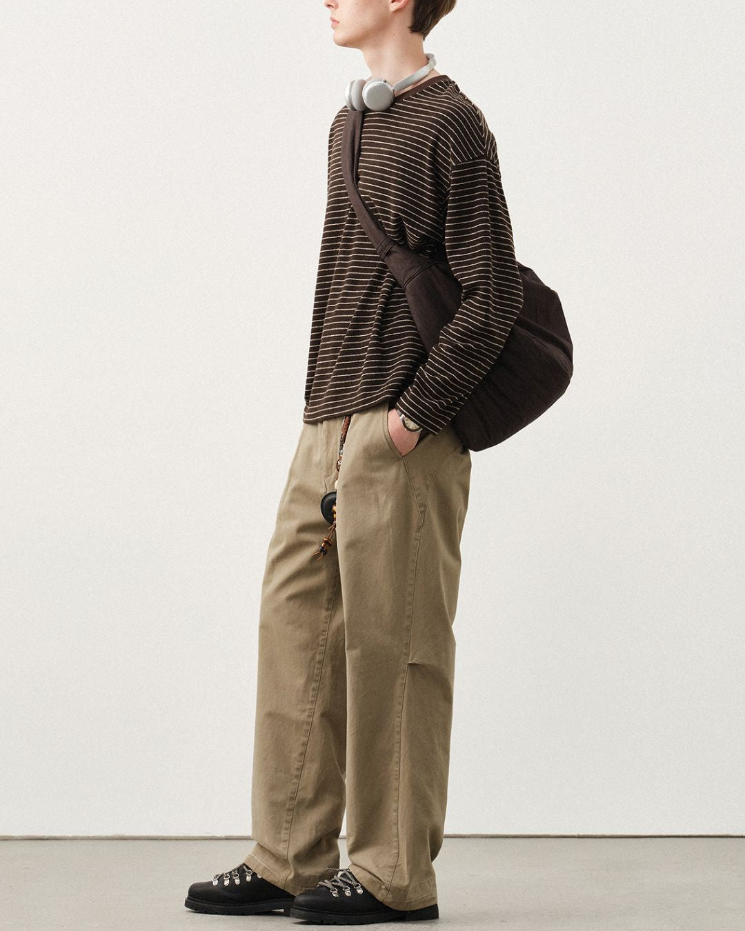 Terry Cloth Border T-shirt　LT069