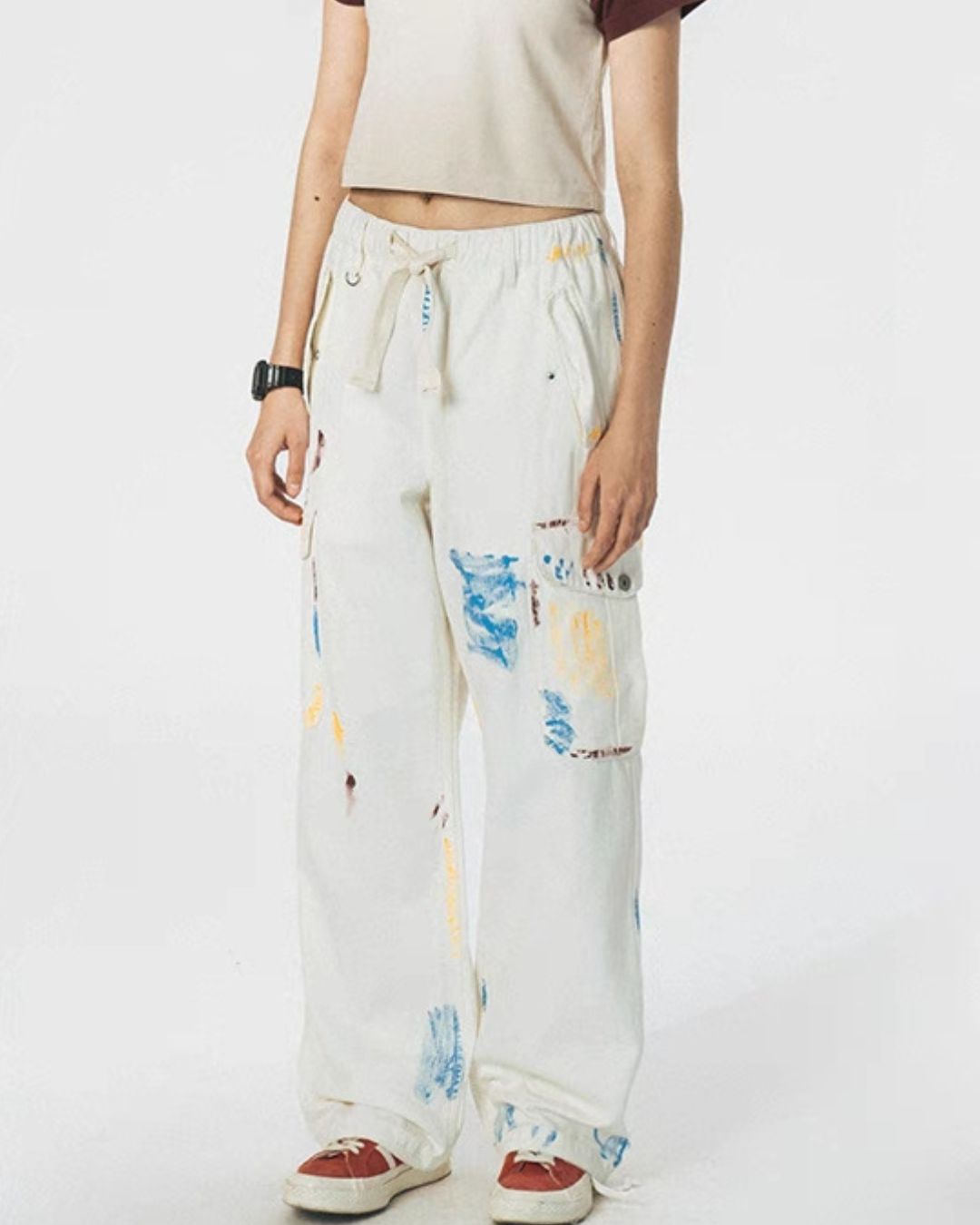 Painted Cargo Pants　WP066