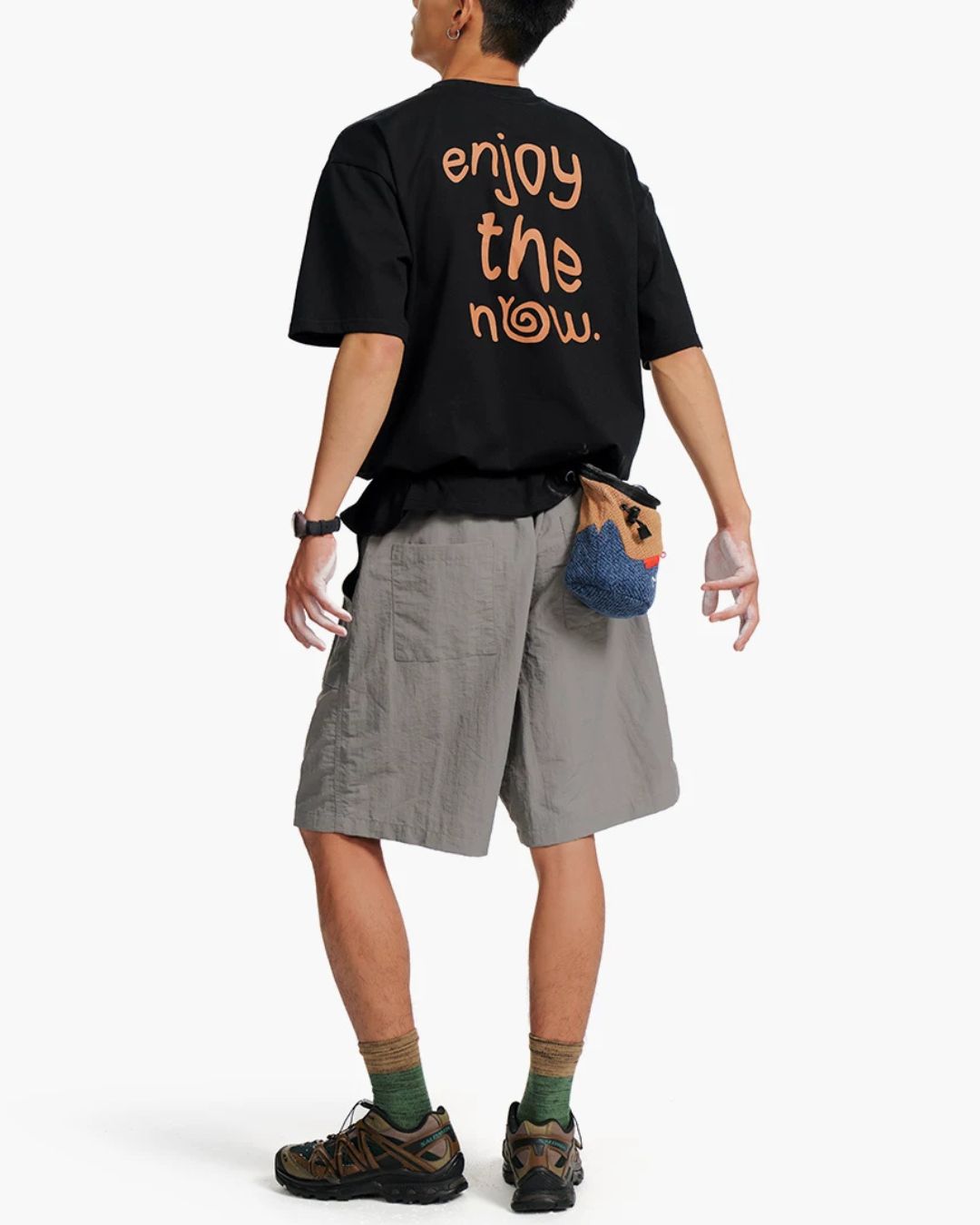 Nylon Tech Cargo Shorts　SP078