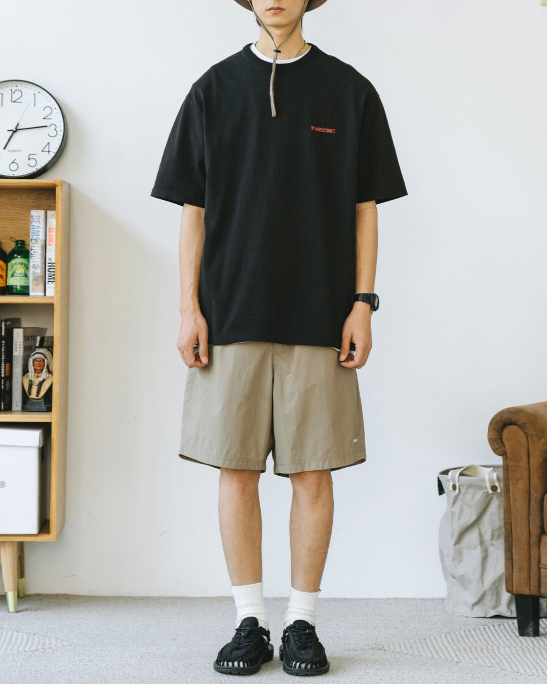 Nylon Logo Half Pants　SP021