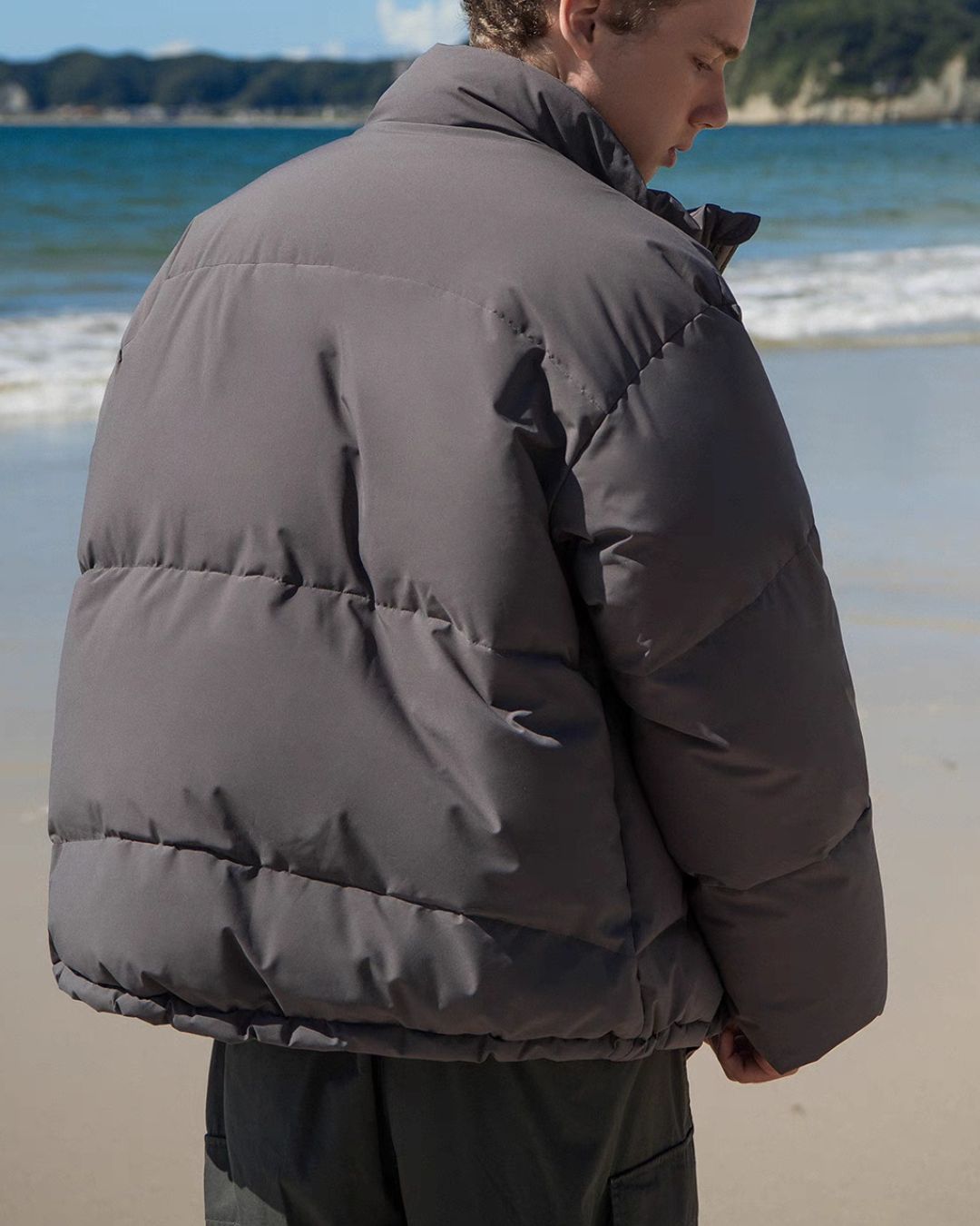 White Duck Down Jacket　DW011