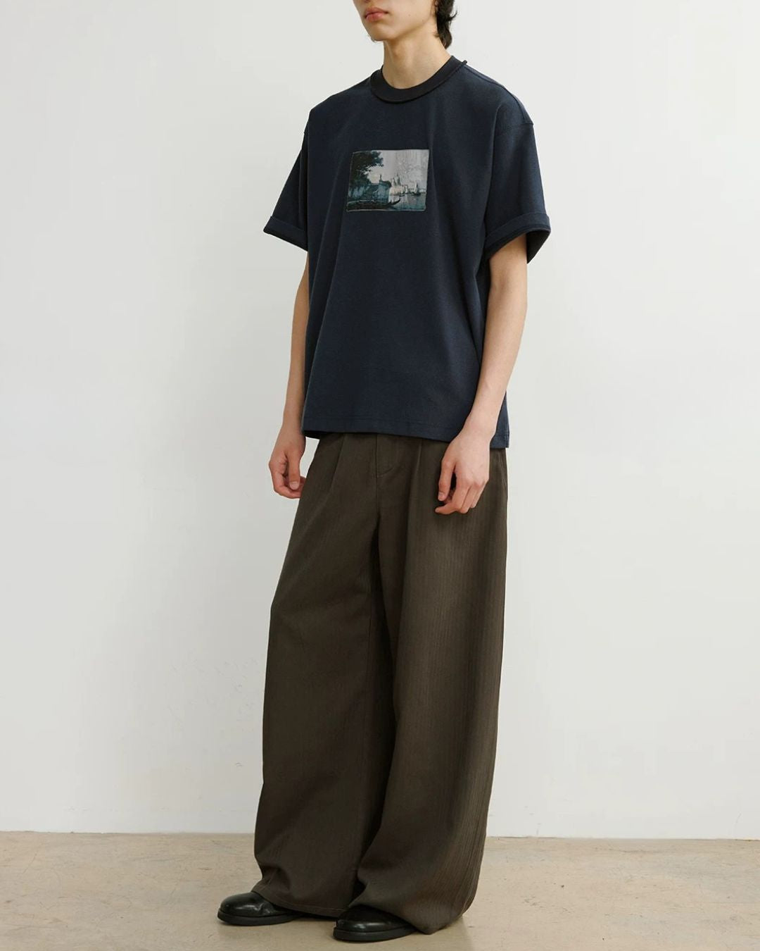 Landscape Painting T-shirt　ST197