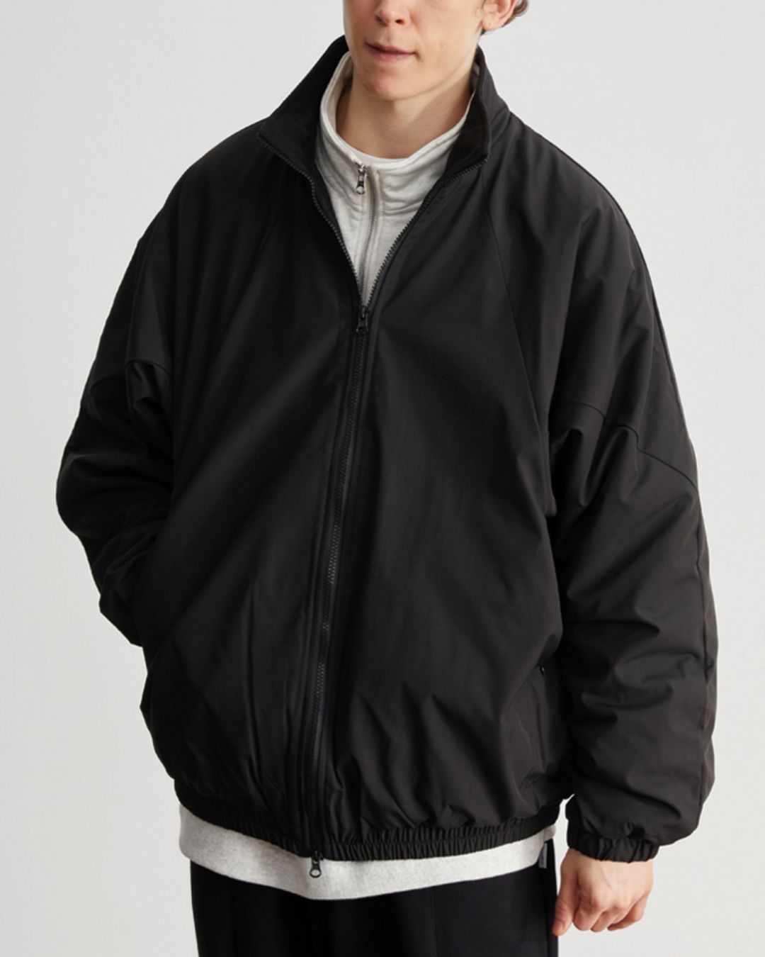 【10日以内お届け】Double Zipper Fleece Jacket　JK245