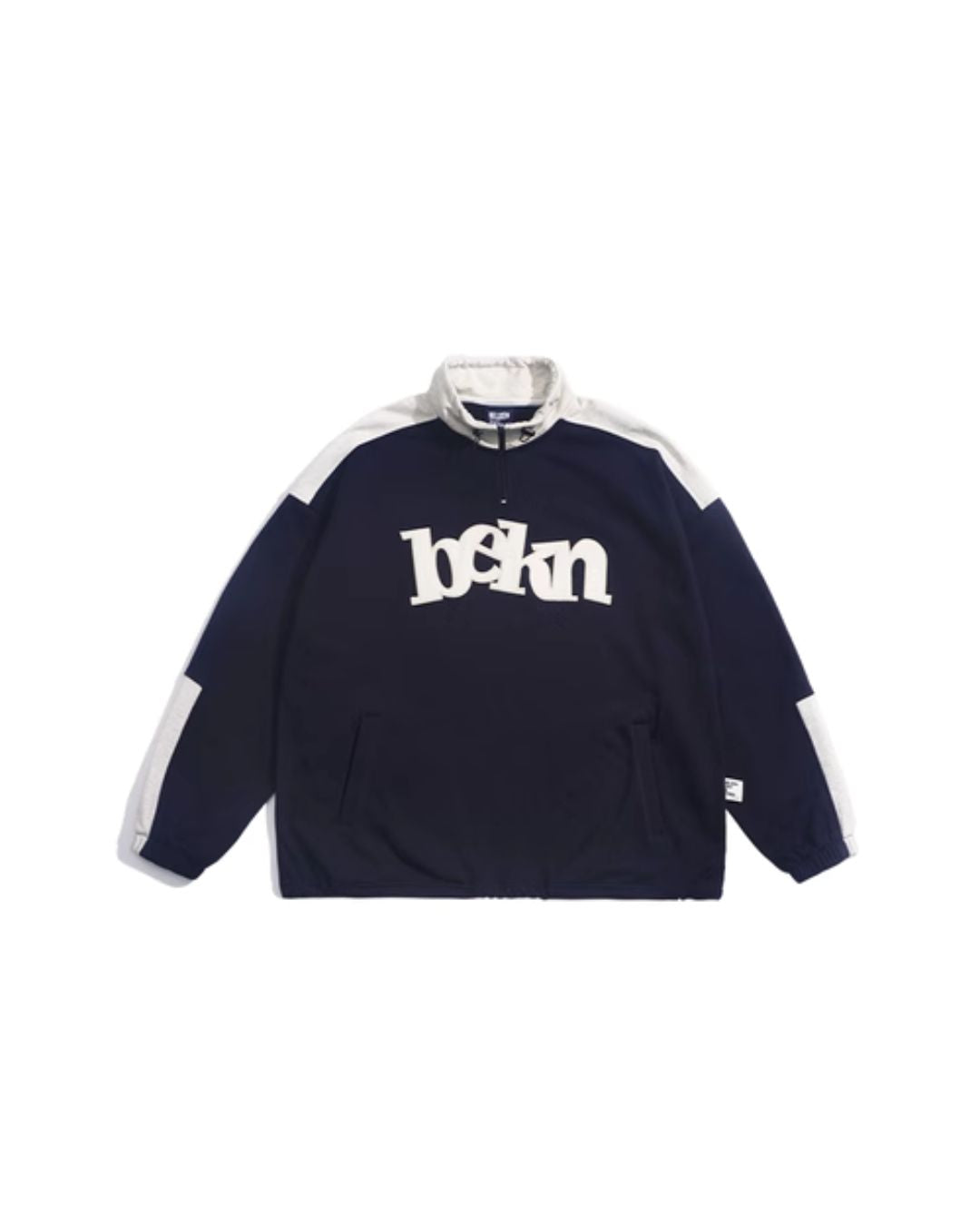 Half Zip Logo Sweat　SW036