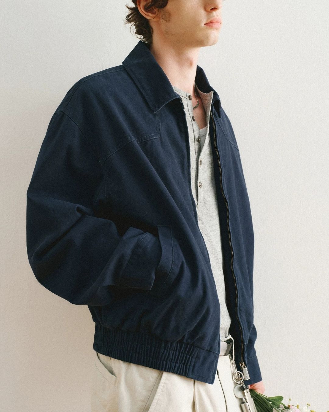 Vintage Wash Zip Jacket　JK256