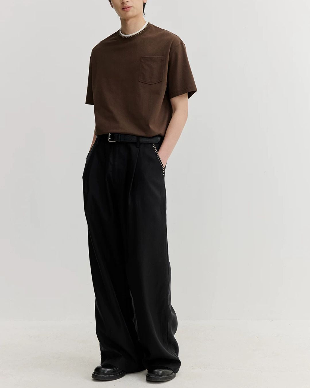 Contrast Stitch Cool T-Shirt　ST223