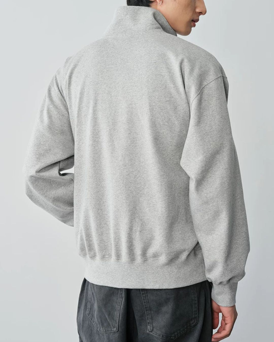 Relaxed Half Zip Sweat　SW098