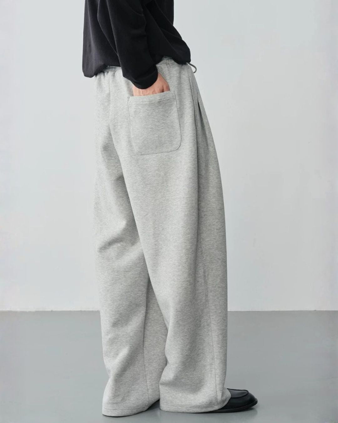 Sweat Tuck Wide Pants　TP030