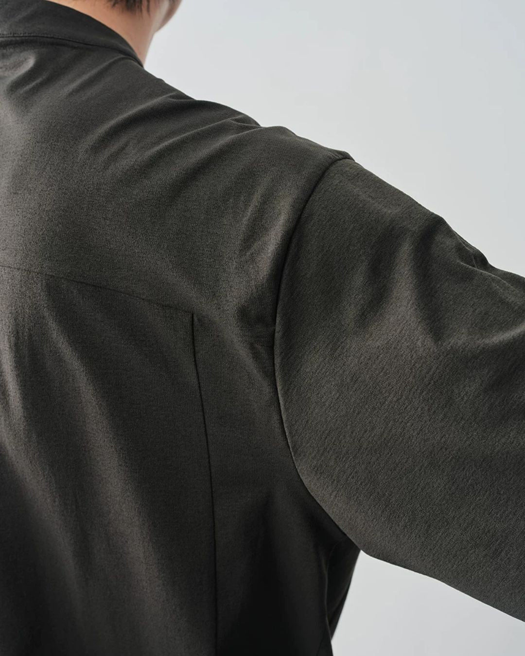 Half-zip Drawstring Pullover　ST202