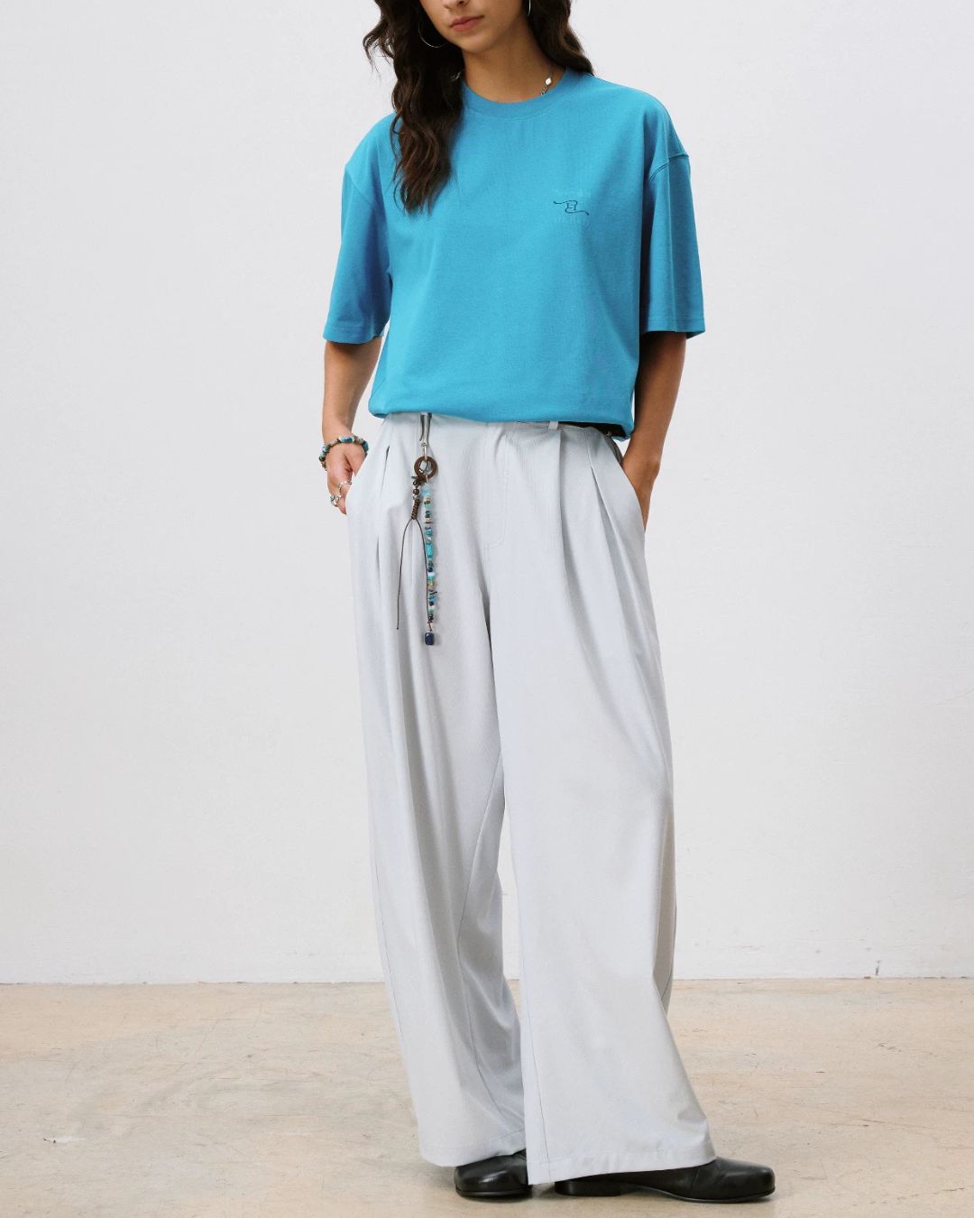 Pleated Cooling Slacks　SL002