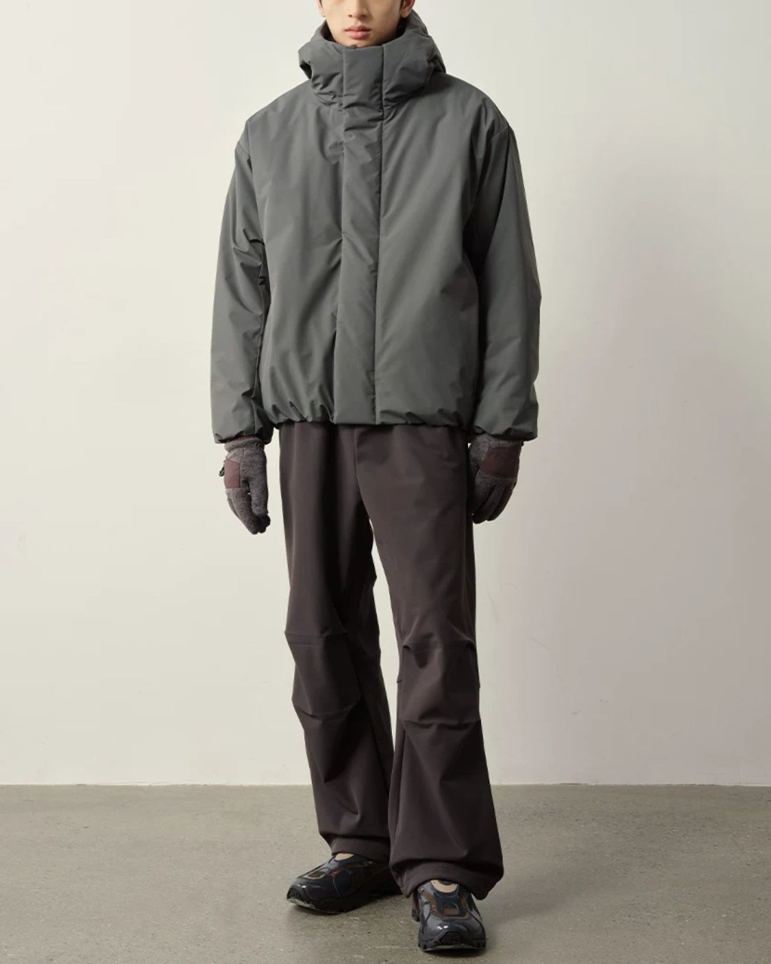 Padded Hooded Jacket　JK263