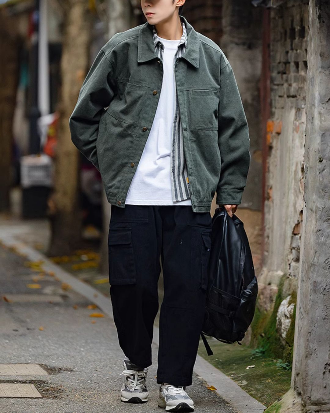 【グリーン 一週間以内に発送】Military Work Jacket　JK106