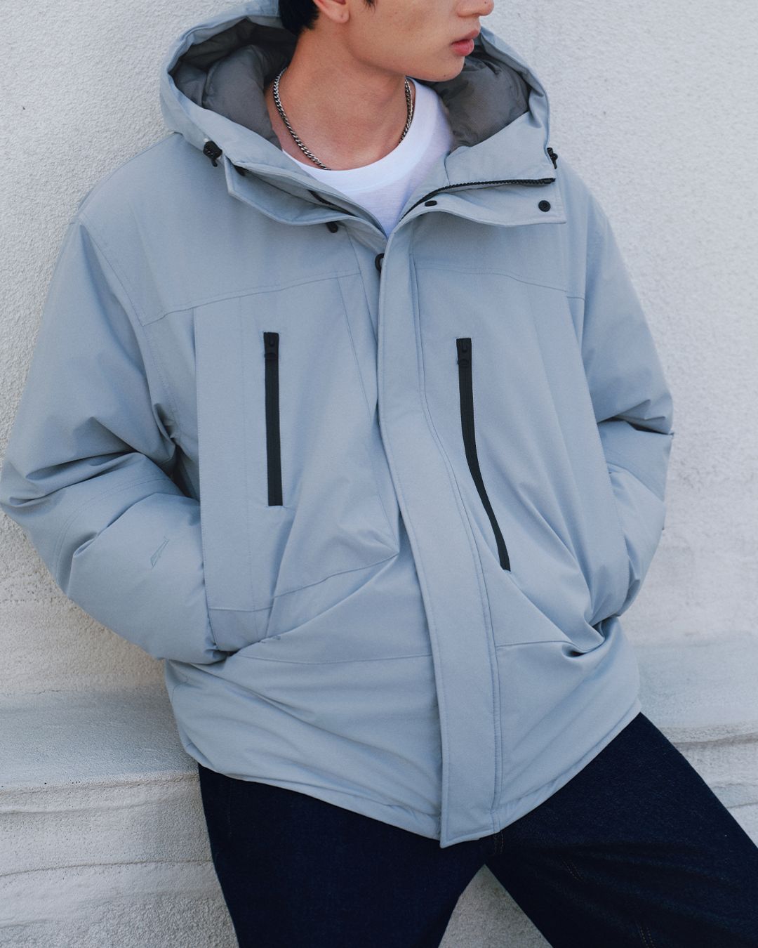 Hooded Work Down Jacket　DW022