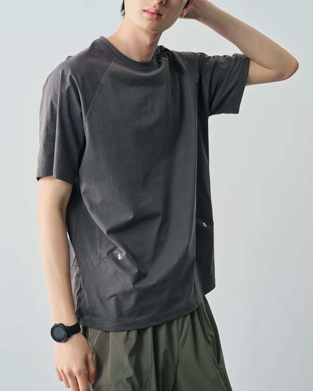 Reflective Raglan T-shirt　ST203