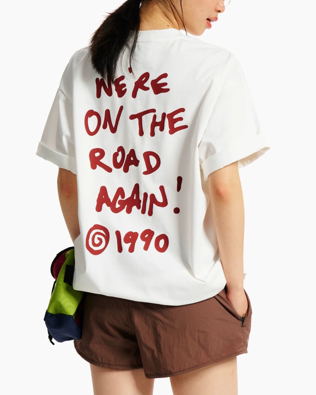 Handwritten Letter T-Shirt　ST214