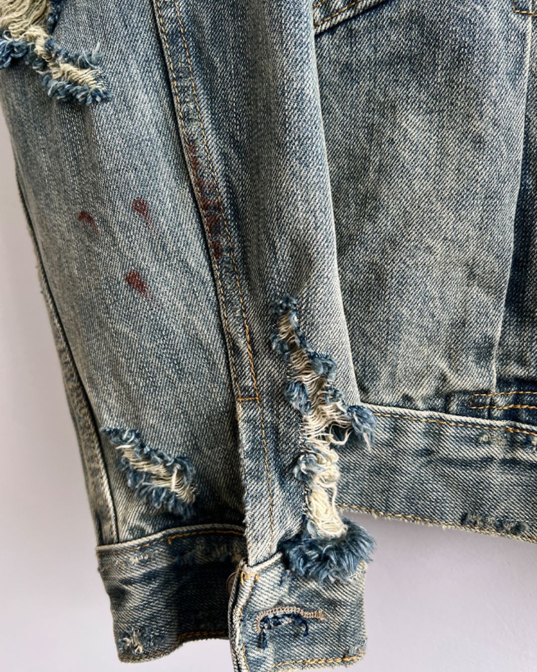 Destroy Denim Jacket　JK187