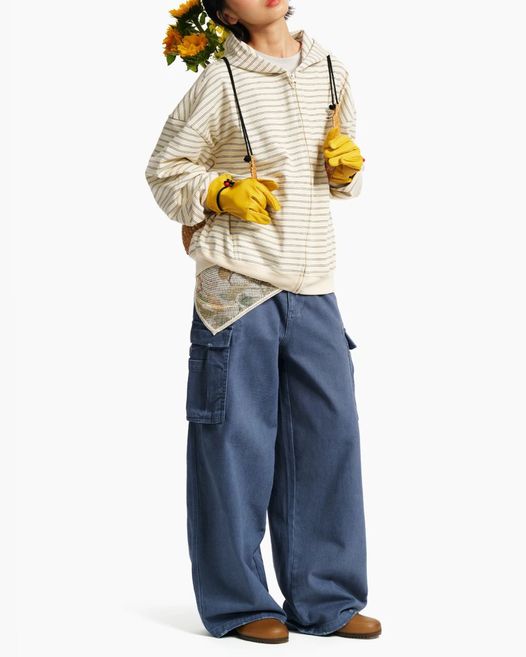 Vintage Wash Cargo Pants　CP062