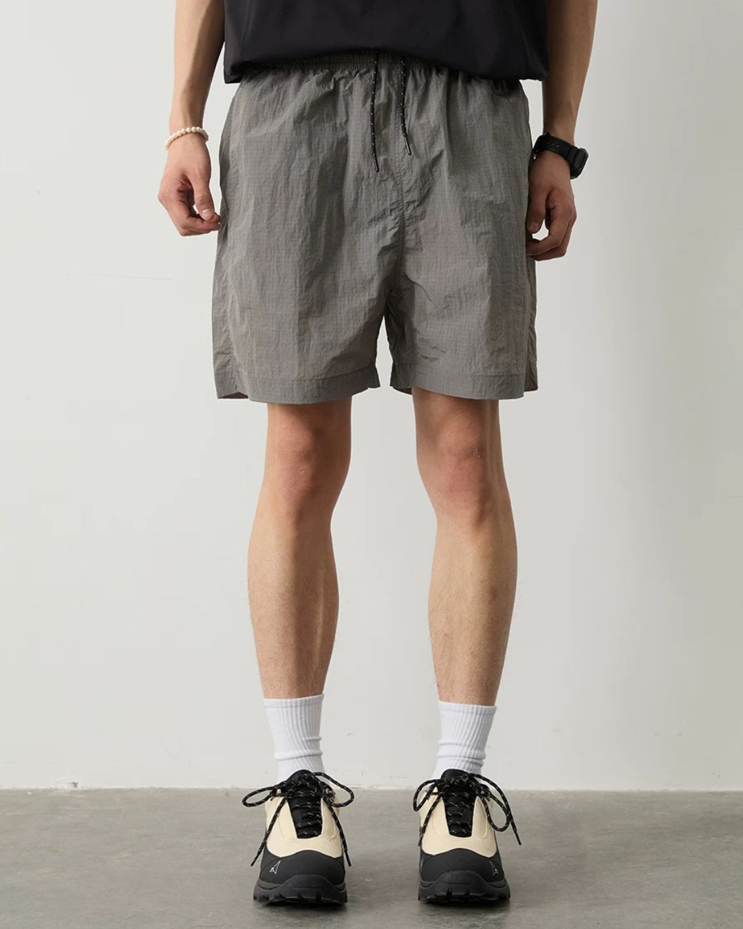 Metallic Texture Waterproof  Shorts　SP071