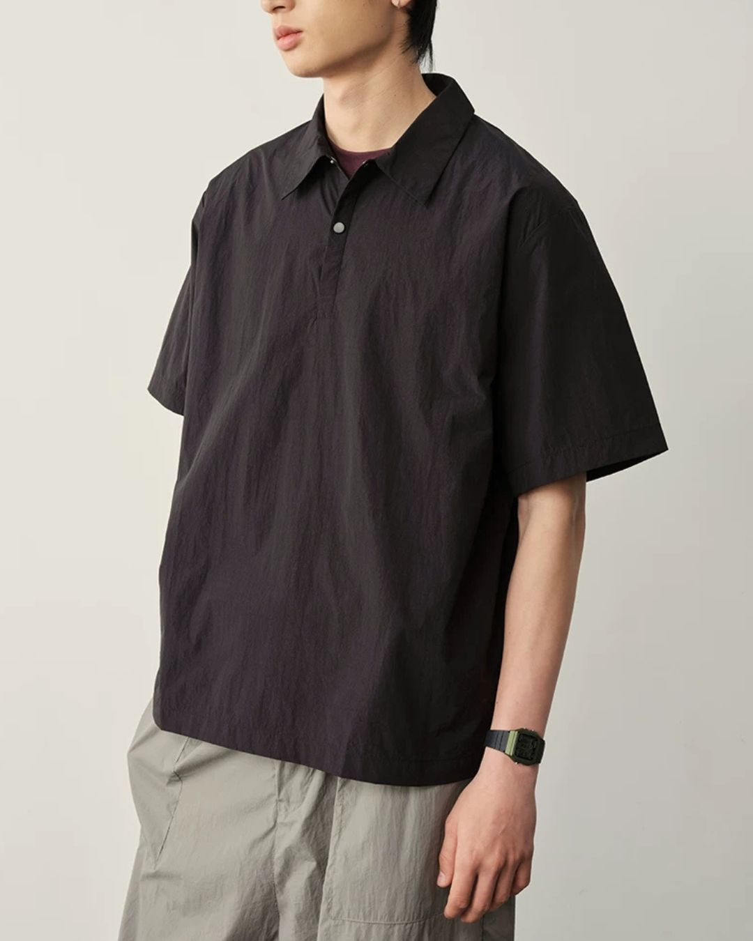 Half-Snap Button Shirt　SS081