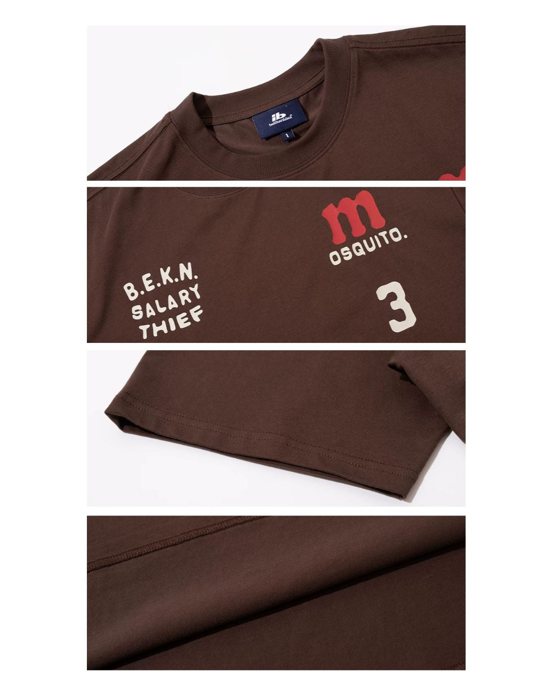 Arch Logo Print T-Shirt　ST213