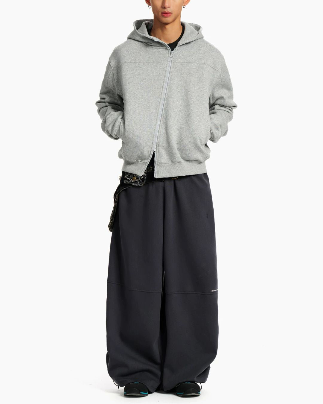 Shirred Wide Sweat Pants　WP127