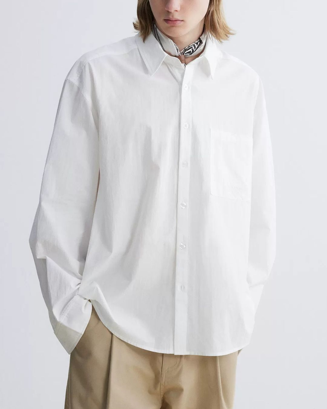 Basic Clean Shirt　LS068