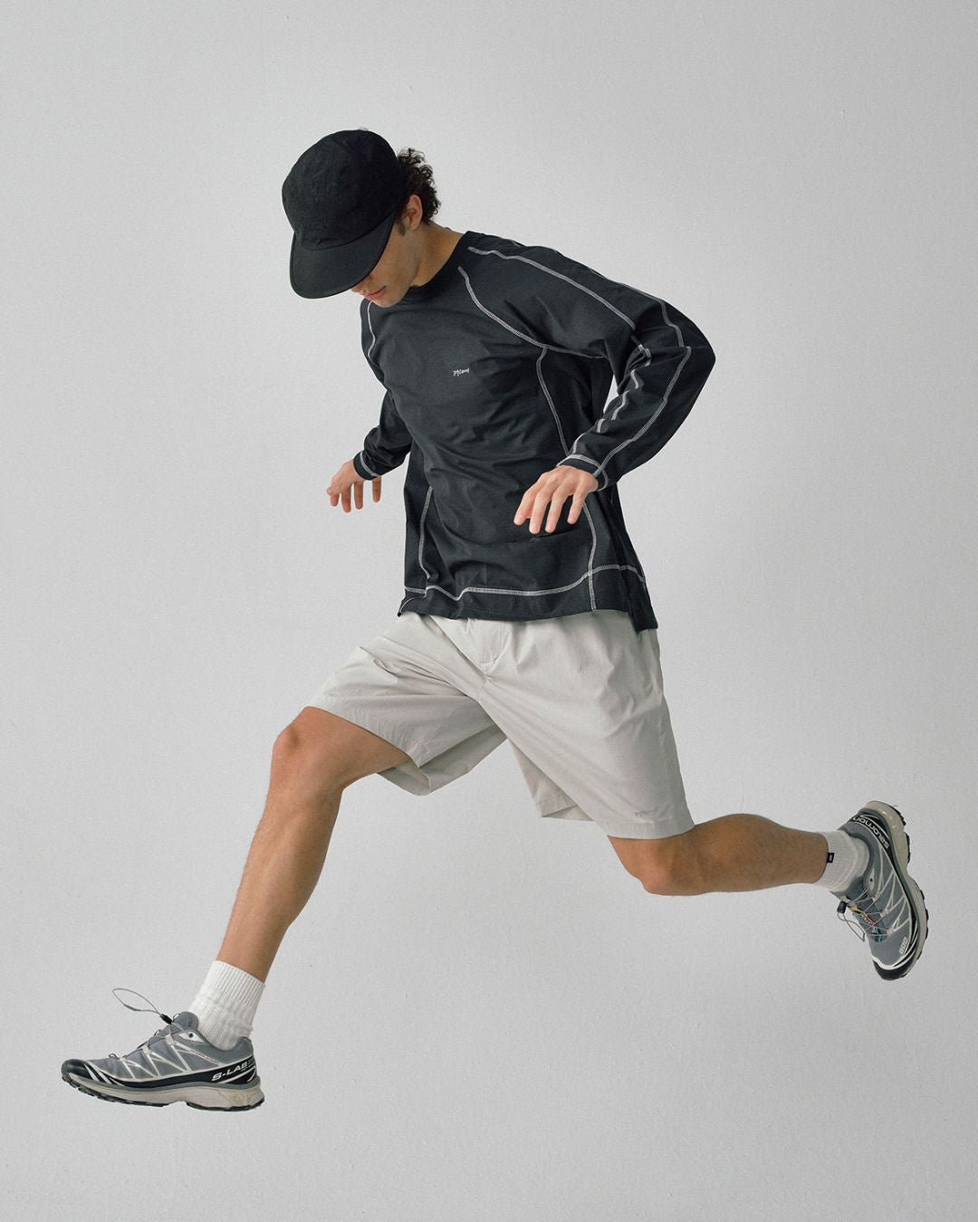 【10日以内お届け】Breathable Stitched T-shirt　LT080