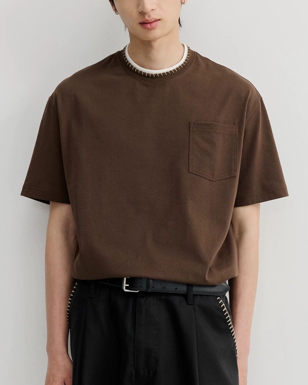 Contrast Stitch Cool T-Shirt　ST223