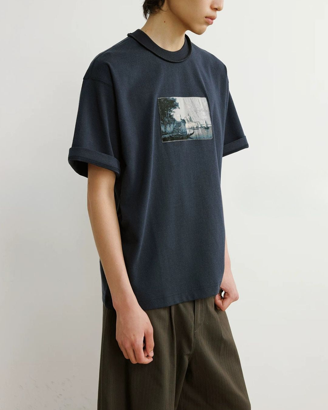Landscape Painting T-shirt　ST197