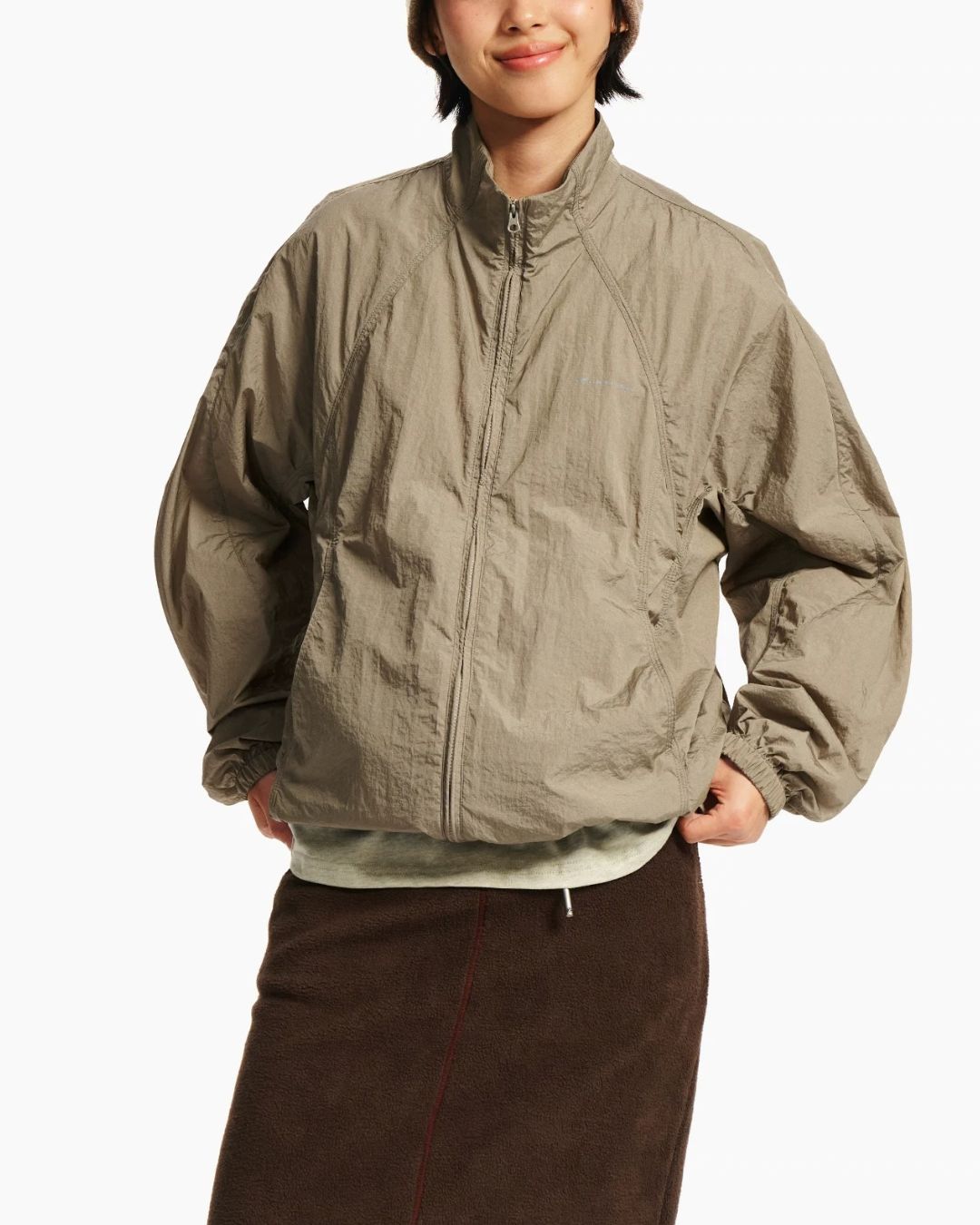 Nylon Track Jacket　JK261