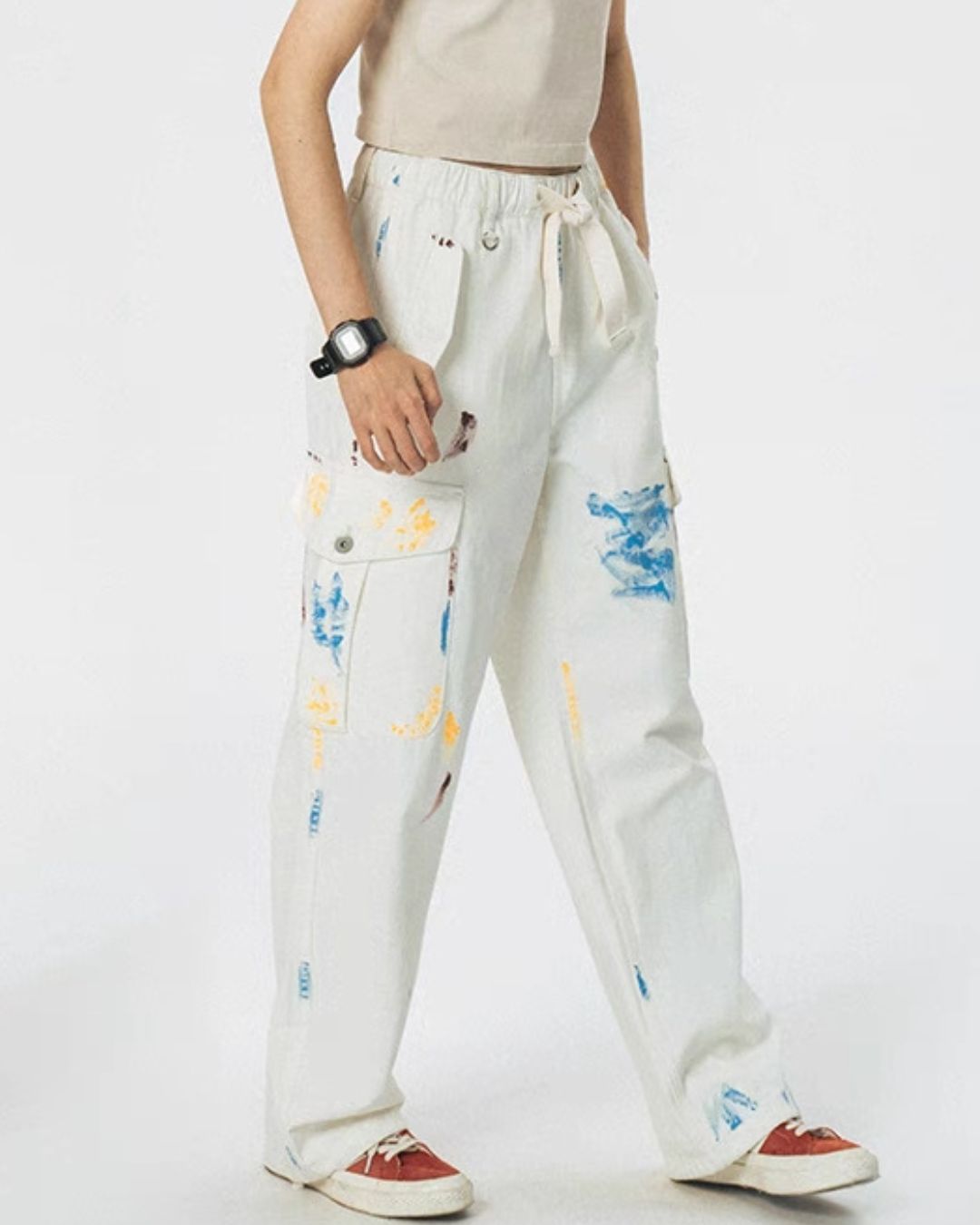 Painted Cargo Pants　WP066