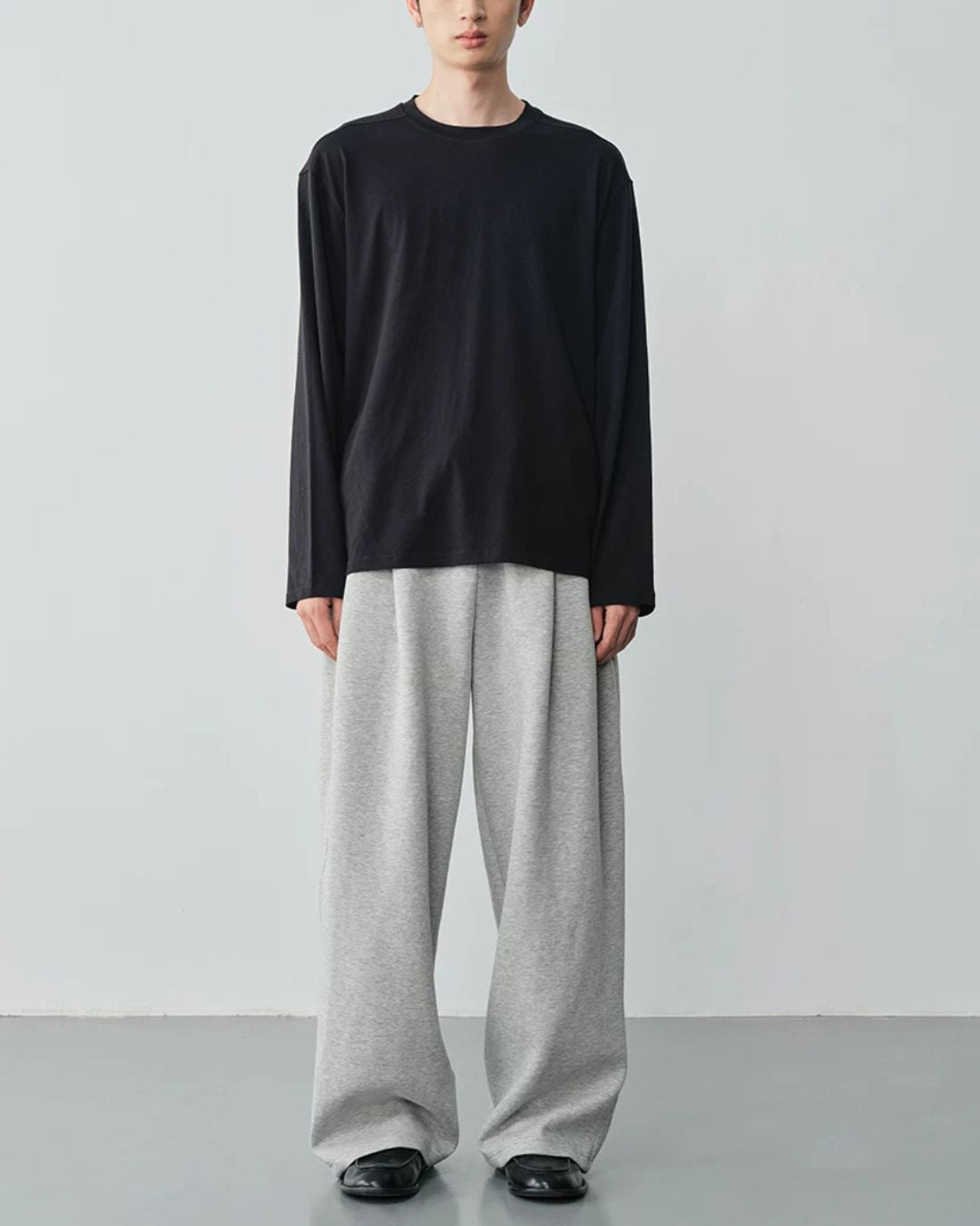 Sweat Tuck Wide Pants　TP030