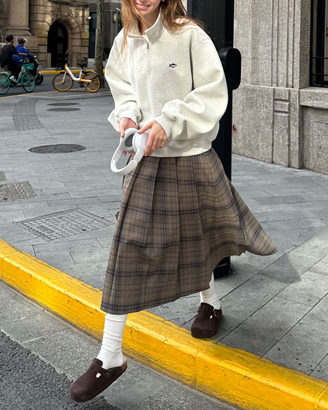 Half-Zip Sweat Pullover　SW091