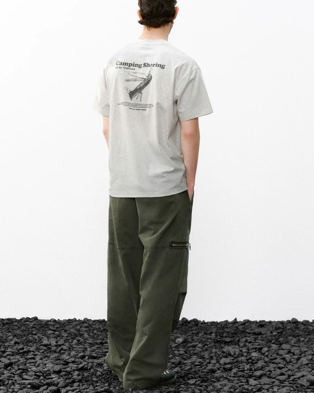Camping-Graphic T-Shirt　ST221
