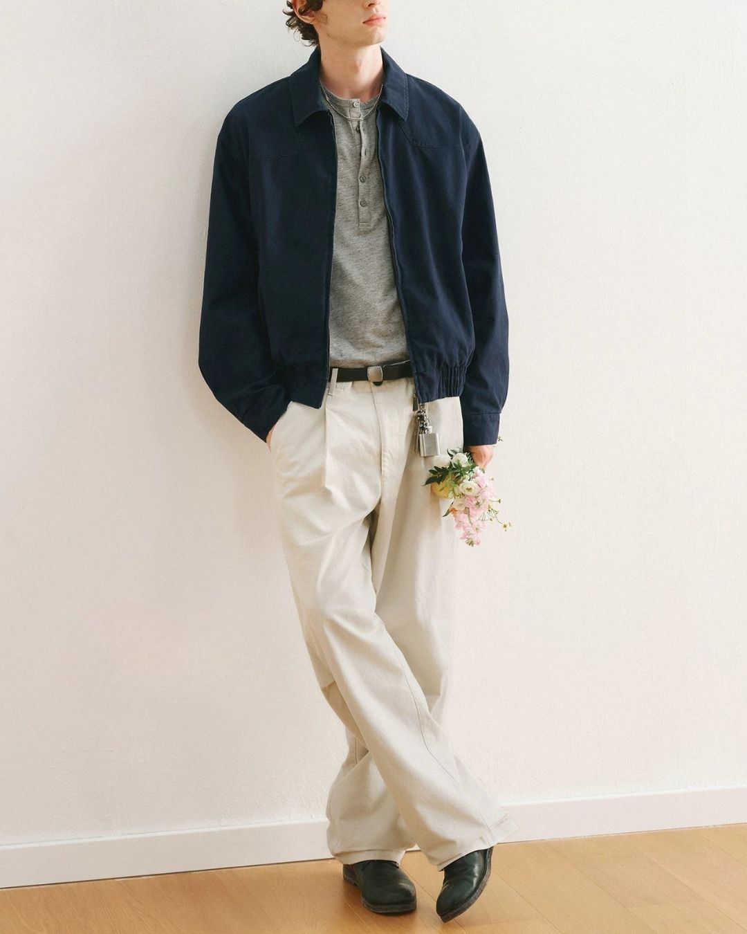 Vintage Wash Zip Jacket　JK256