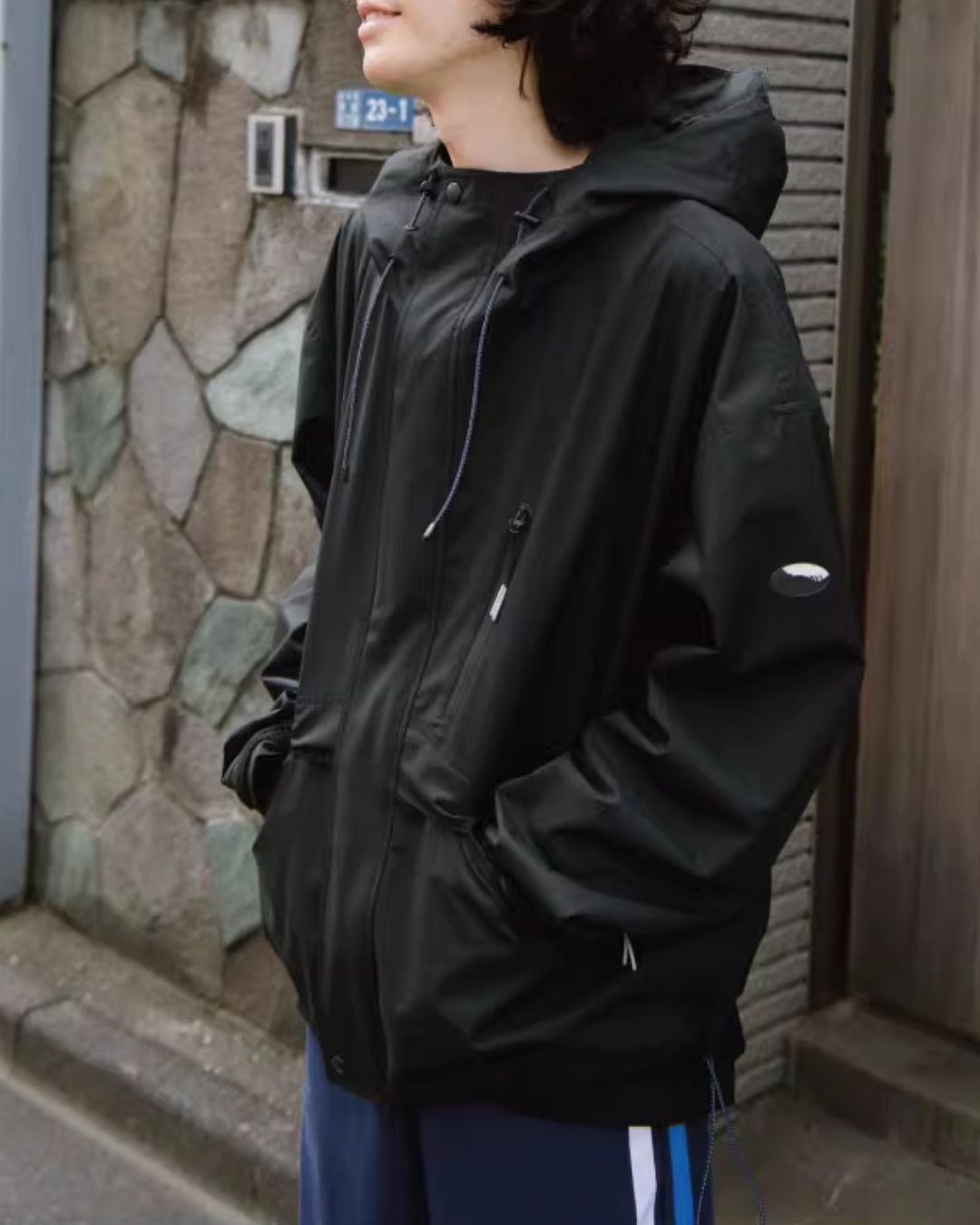 Relaxed FIT Windbreaker JK095 カーキ / S