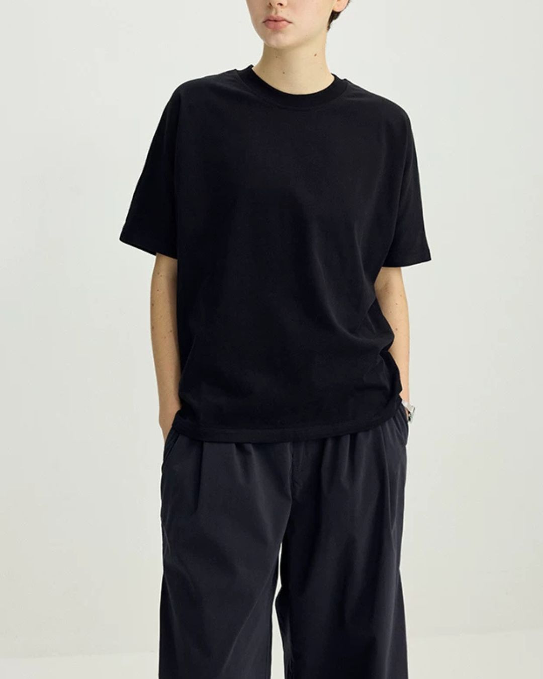 Cotton Dolman Sleeve T-shirt　ST185