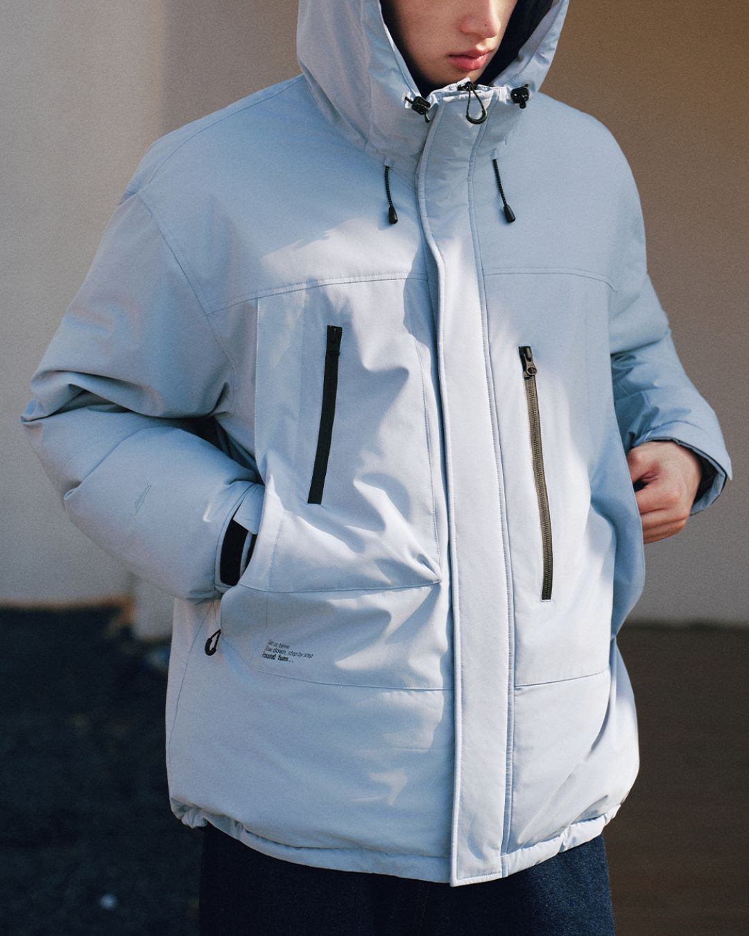 Hooded Work Down Jacket　DW022