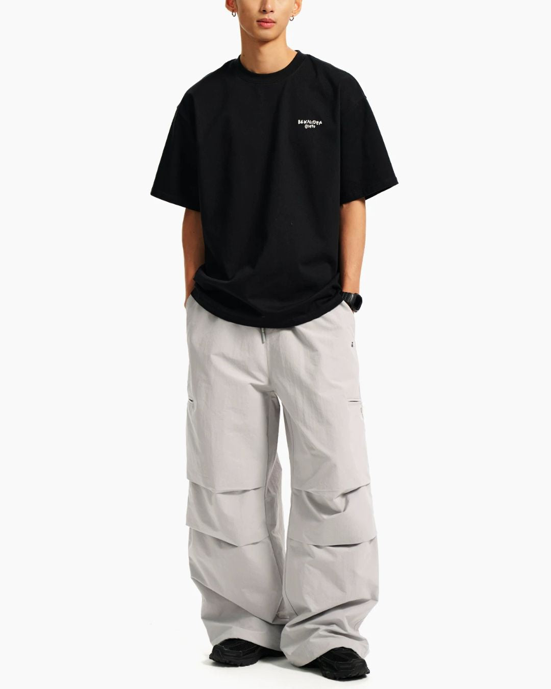 Handwritten Letter T-Shirt　ST214