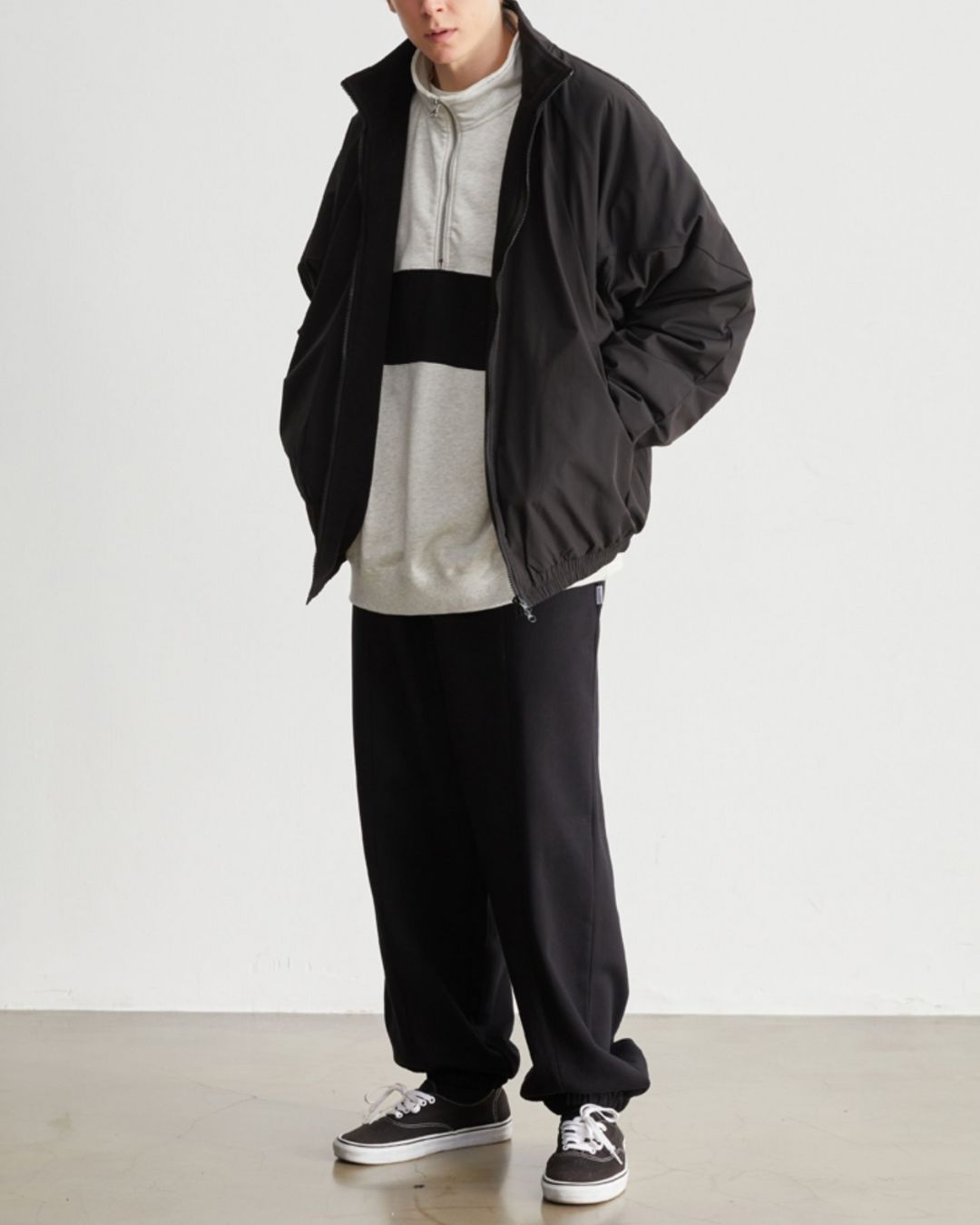 【10日以内お届け】Double Zipper Fleece Jacket　JK245