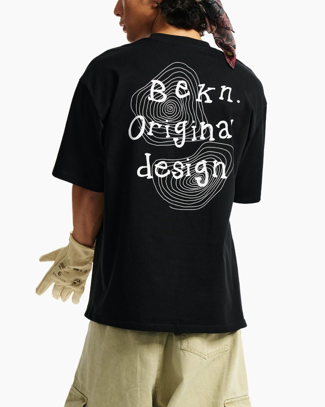 Topography Graphic T-Shirt　ST215
