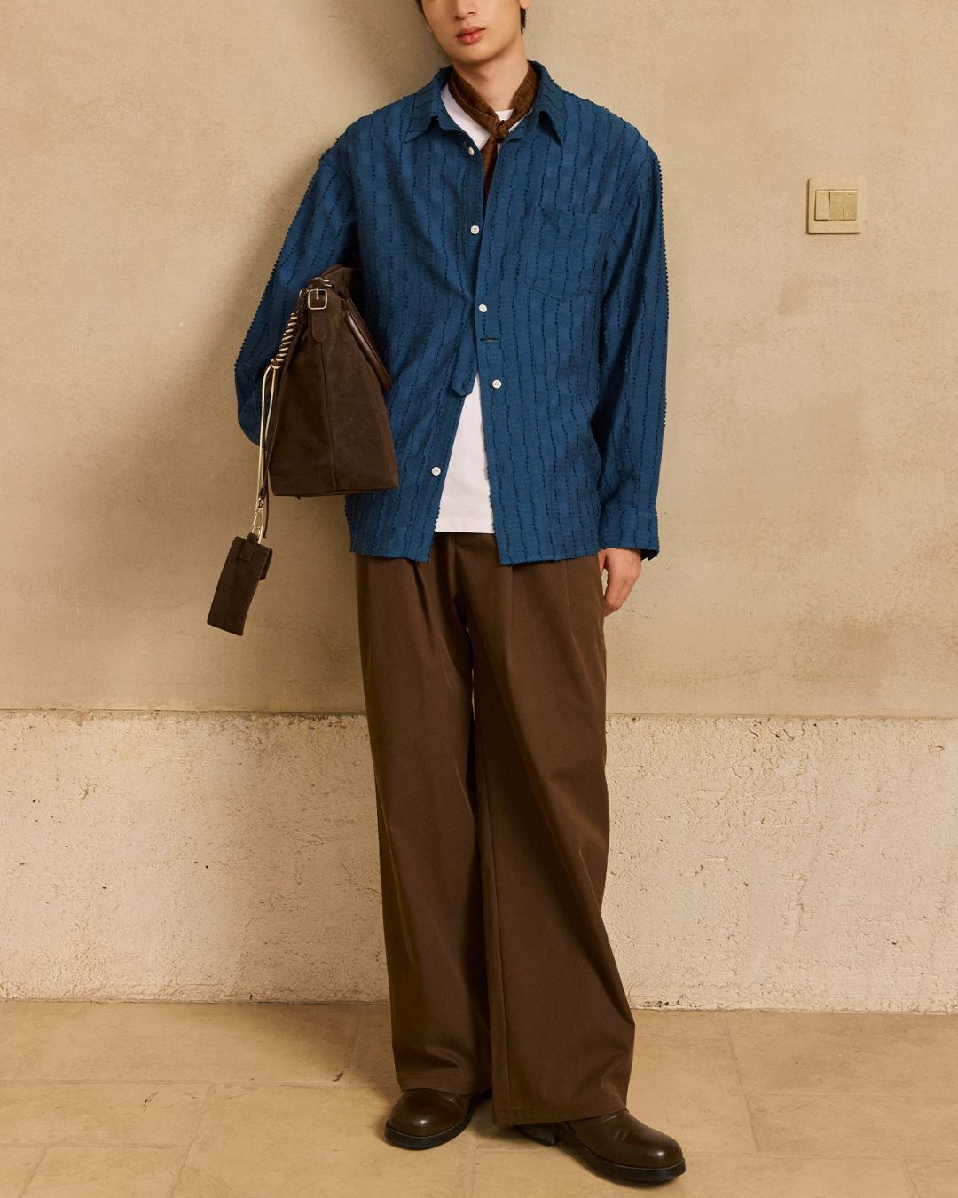 Multi-way Suede Tote Bag　BG017