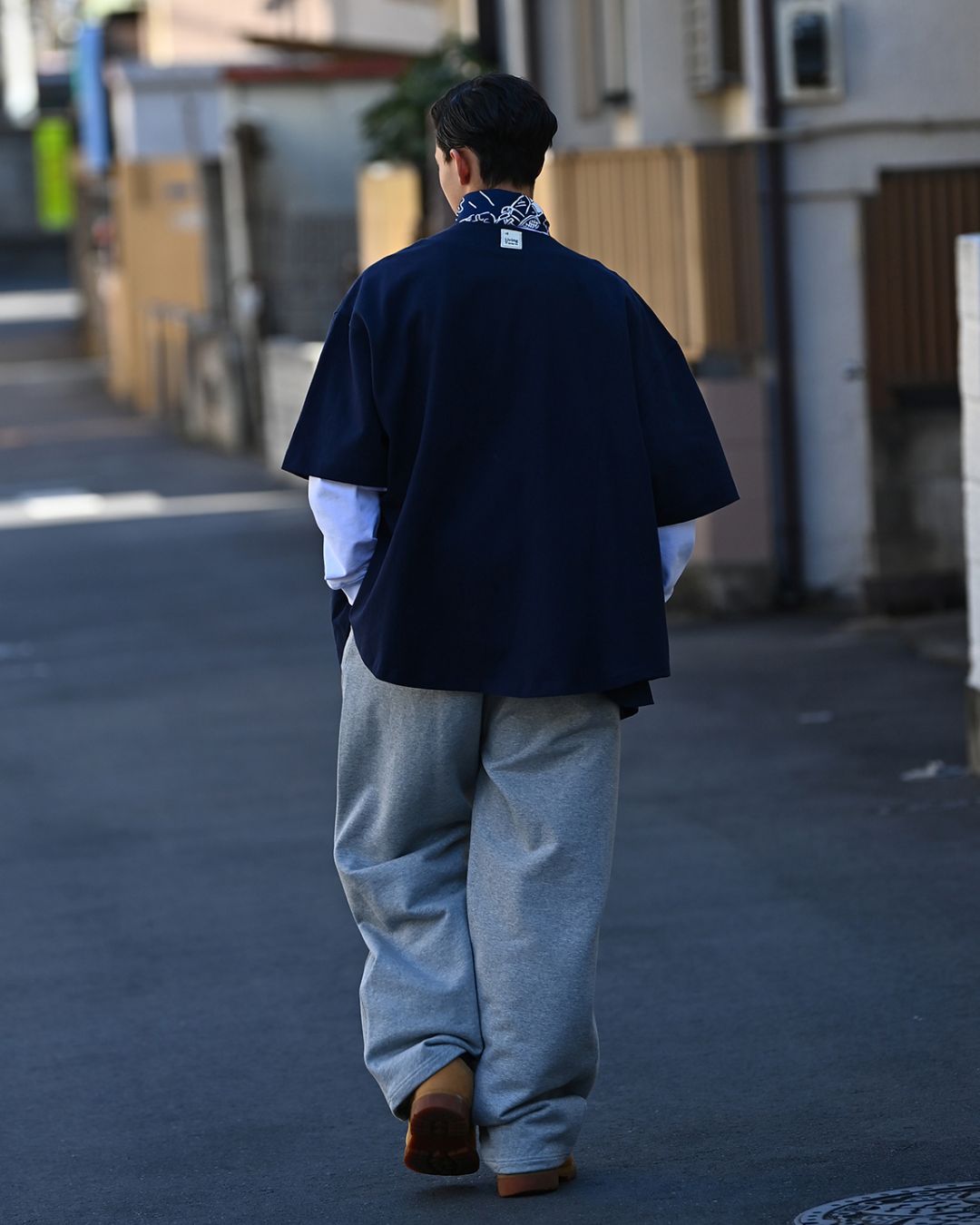 No-collar Baseball Shirt　SS064