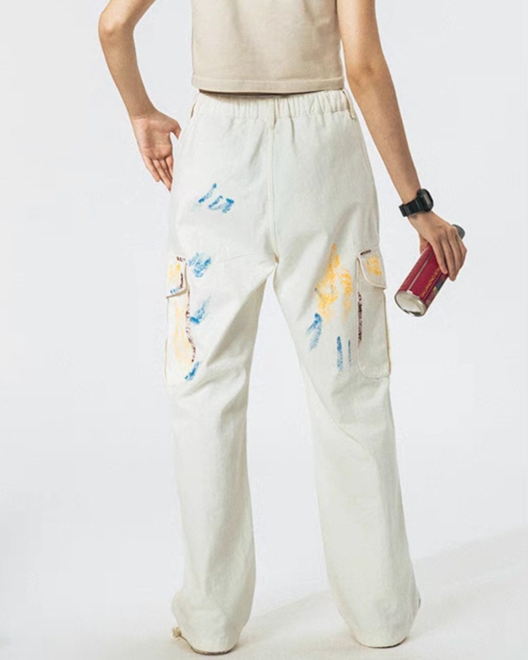 Painted Cargo Pants　WP066