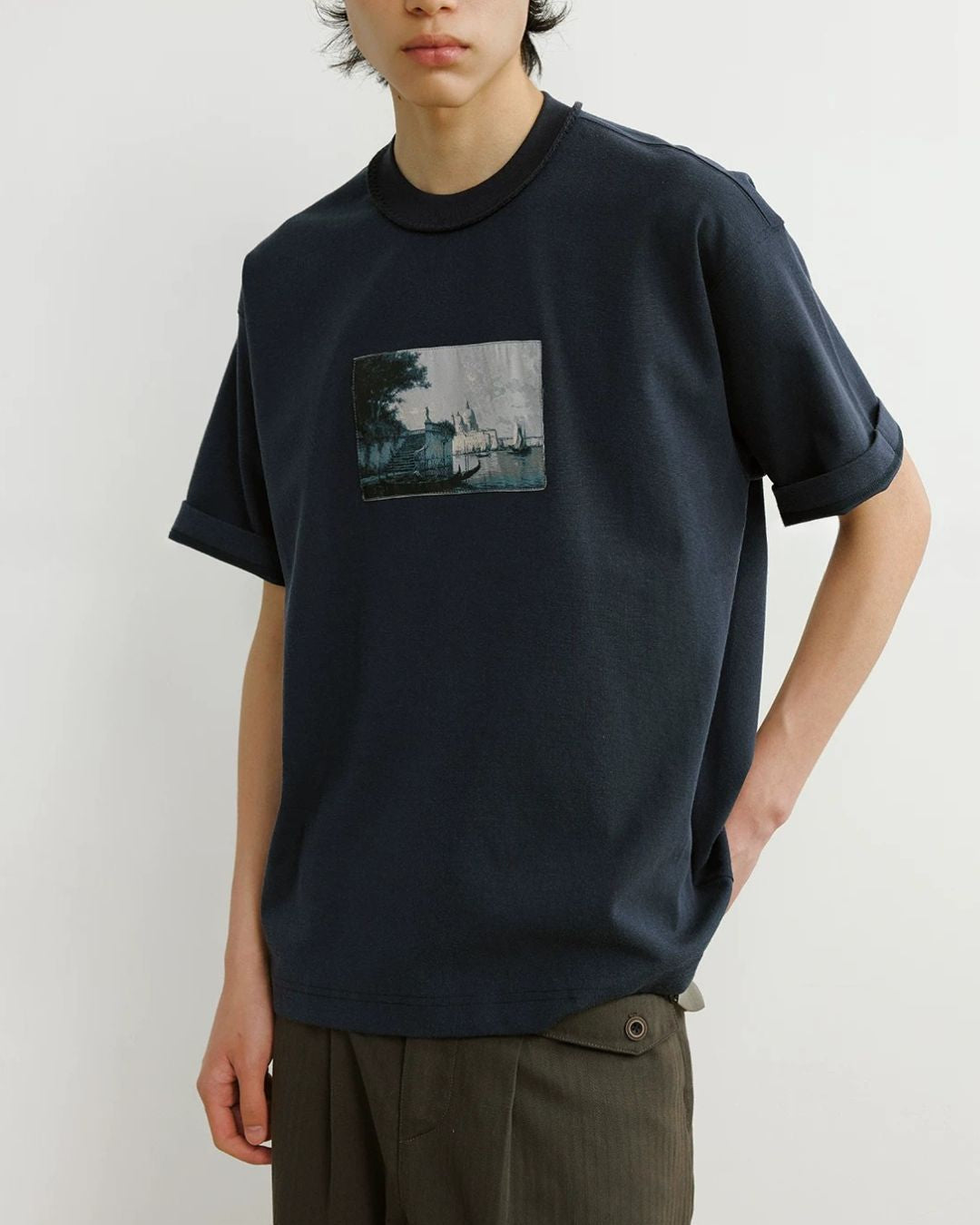 Landscape Painting T-shirt　ST197