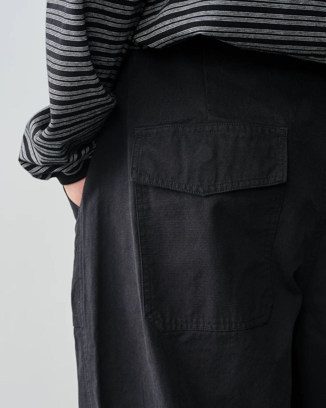 Linen Blend Baker Pants　WP118