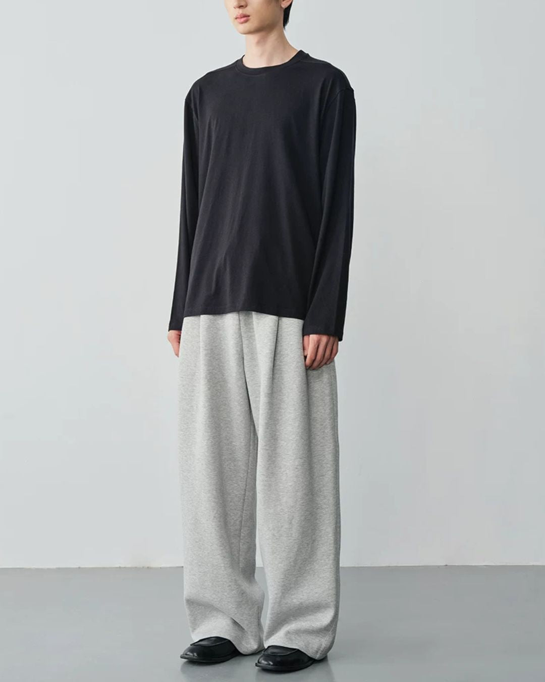 Sweat Tuck Wide Pants　TP030