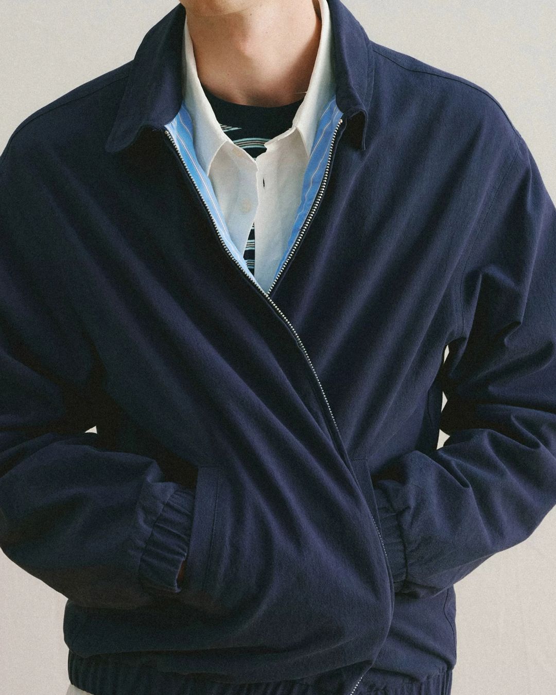 Washed Harrington Jacket　JK262