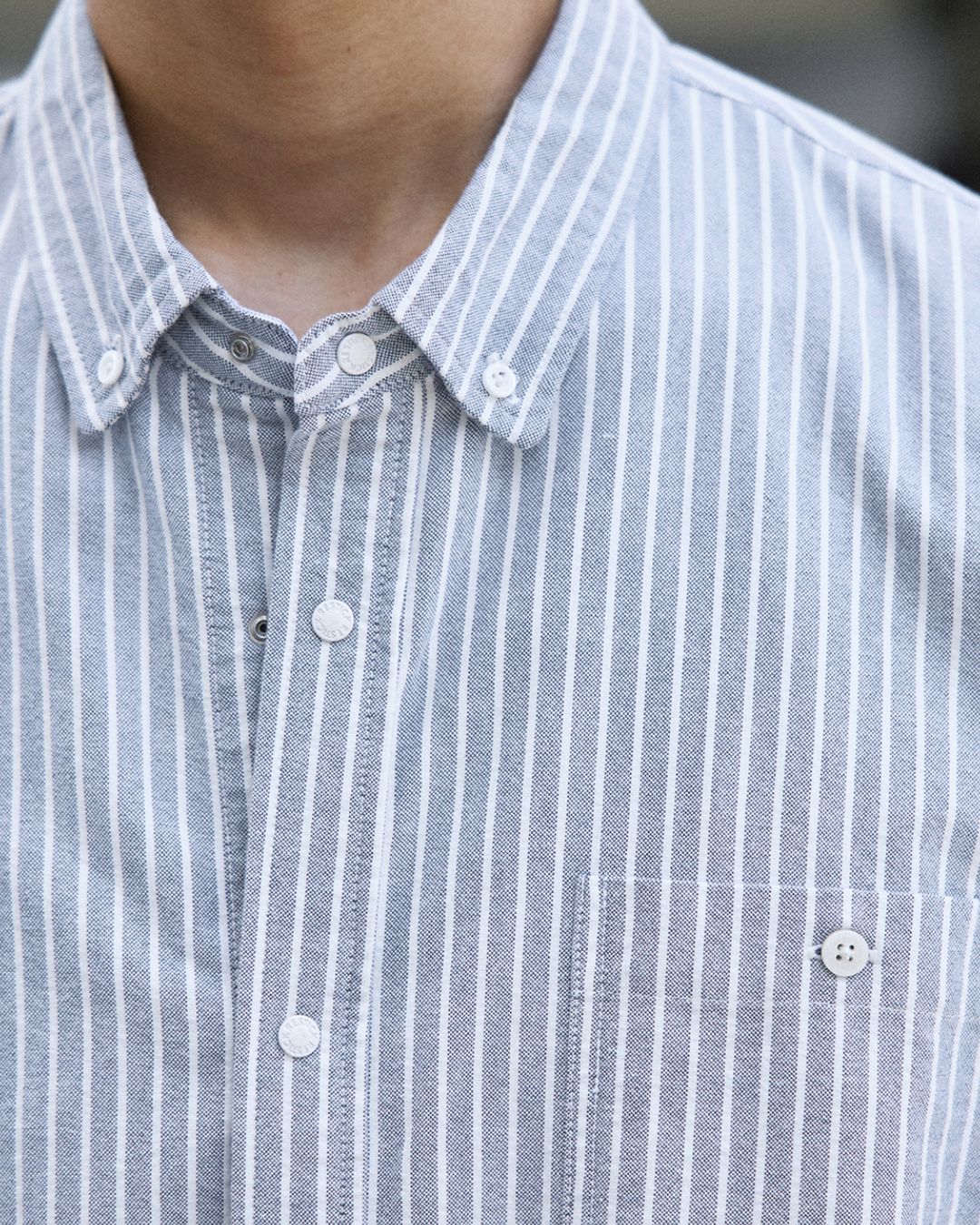 Oxford Retro Stripe Shirt　LS083